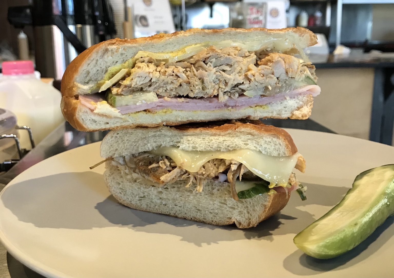 Lunch Special ~ Cuban Sandwich!!! - Cafe Java